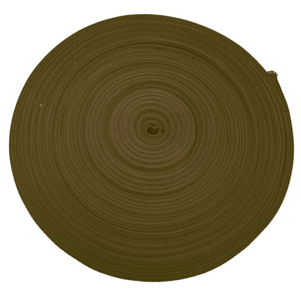 Лента полипропиленовая ременная хаки 25 мм