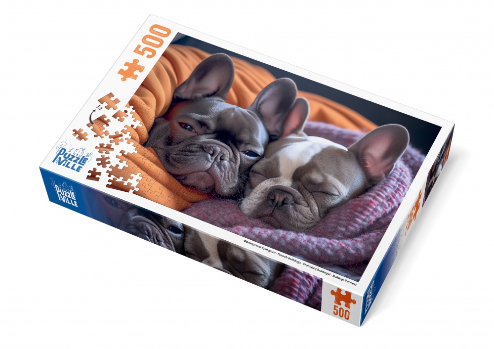 Пазл PUZZLEVILLE Французские бульдоги 500 элементов PZL500_8