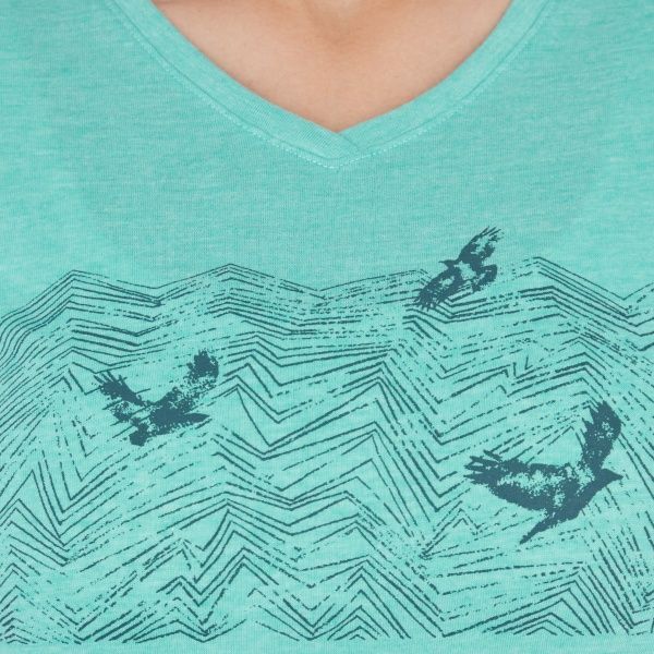 Футболка McKinley Kimo wms 302515-905911 42 бірюзовий