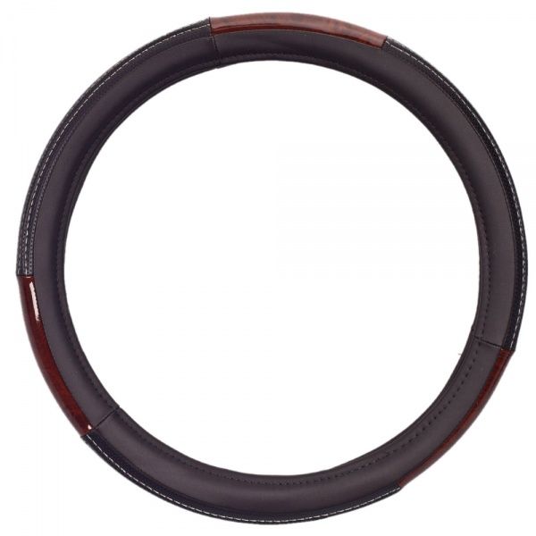 Чехол на руль Vitol PU 100606 BK L черный