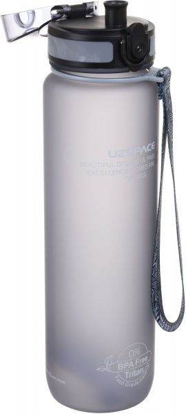 Пляшка для води City 1000 мл сіра Uzspace