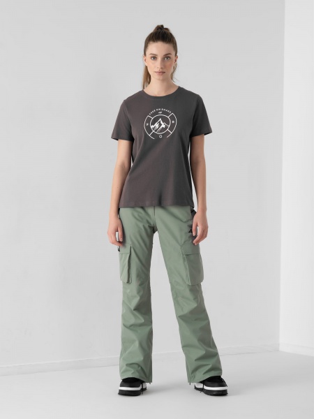 Футболка 4F H4Z21-TSD012-25S р.S сірий