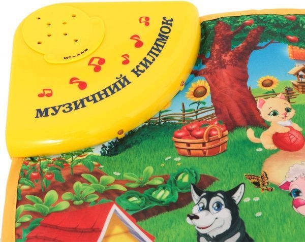 Развивающий коврик Країна Іграшок Поющее подворье KI-781-U