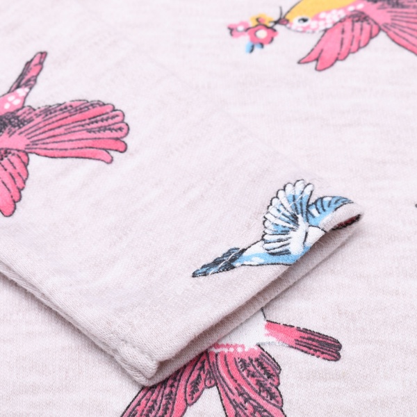 Комбинезон унисекс Фламинго р.74 меланж 494-004 