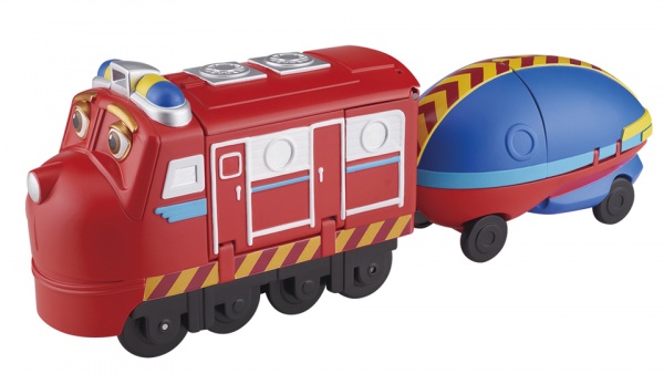 Паровозик Chuggington Вілсон з причепом «Грай і трансформуй» EU890201