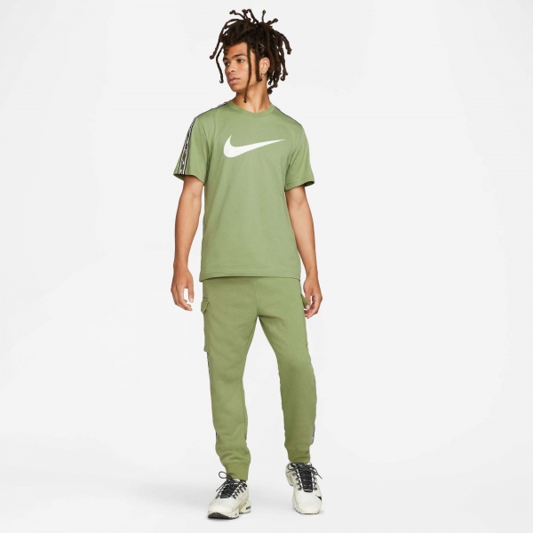 Штани Nike REPEAT SW FLC CARGO PANT DX2030-334 р. S зелений