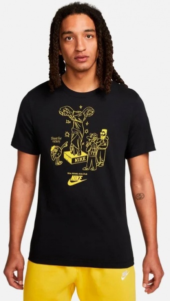Футболка Nike M NSW TEE ART IS SPORT GFX FB9801-010 р.S чорний