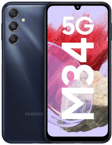Смартфон Samsung Galaxy M34 5G 8/128GB dark blue (SM-M346BDBGSEK)