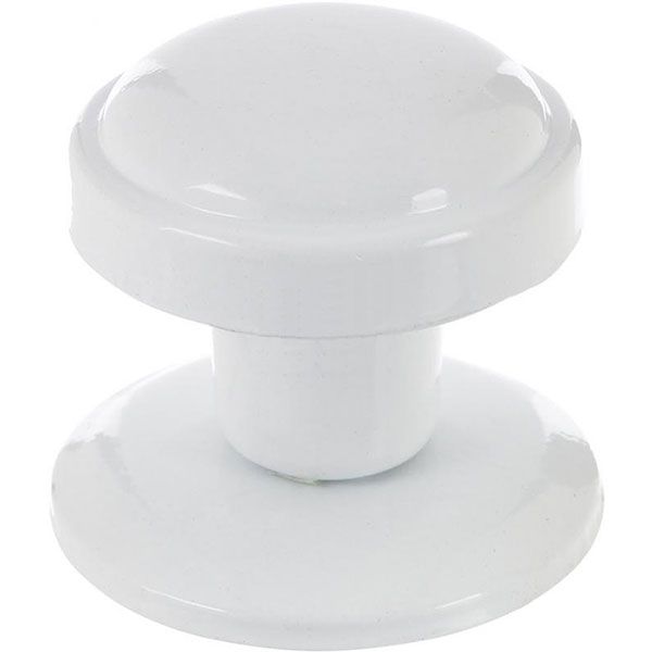 Ручка дверная Ракушка РФ007 белая