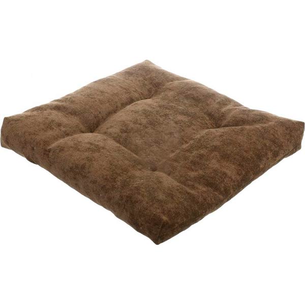 Подушка Indigo стеганная Color mini comfort 35х35х5 см 472 черный шоколад