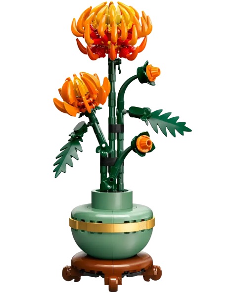 Конструктор LEGO Icons Хризантема 10368