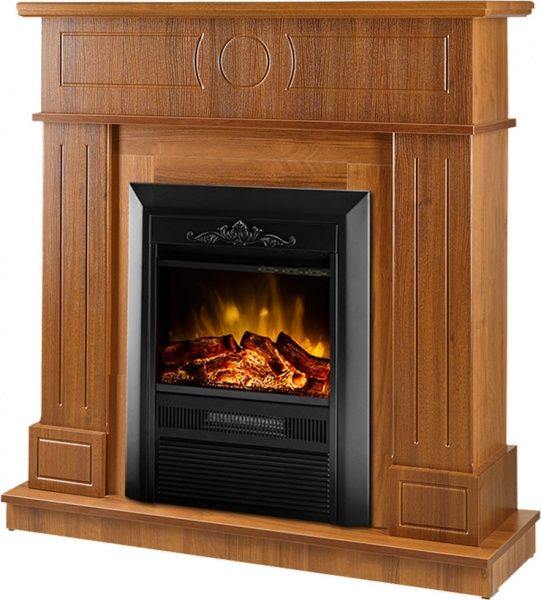 Камінокомплект ART FLAME Амбассадор & Христина (горіх)