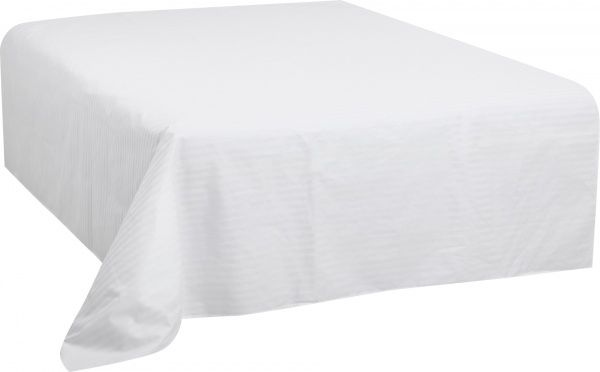 Комплект постельного белья Basic Stripe 1,5 (прост.180х230) белый La Nuit