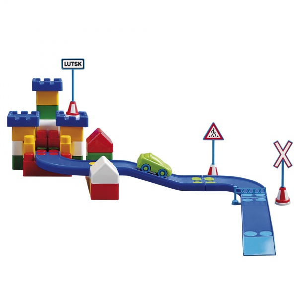 Конструктор ЮНІКА ЮНИ-БЛОК (70 деталей) 0712