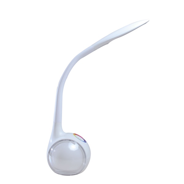 Настольная лампа PLATINET LED 20AT 5W 5500-6500K RGB 2400 mAh 1x5 Вт белый 