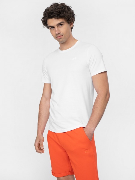 Футболка 4F TSHIRT 4FMM00TTSHM706-10S р.2XL белый