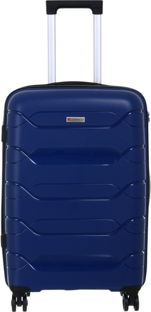 Валіза Compass №XY007 M 59 л синій 60x41x24 см