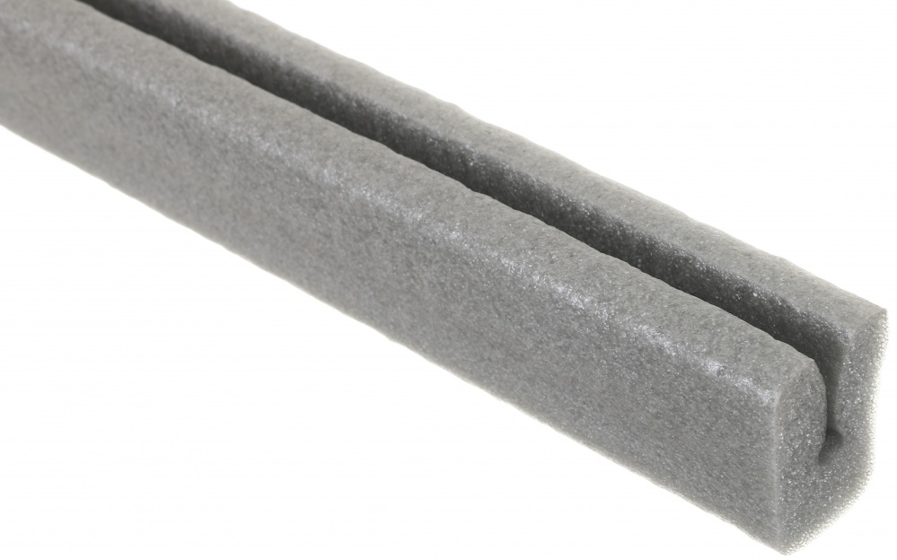 Профіль П-подібний Monoisol 37x27xD7 мм 1 м сірий