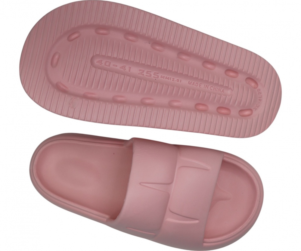 Шлепанцы для девочек HW р.40/41 розовый (XC-4L20)