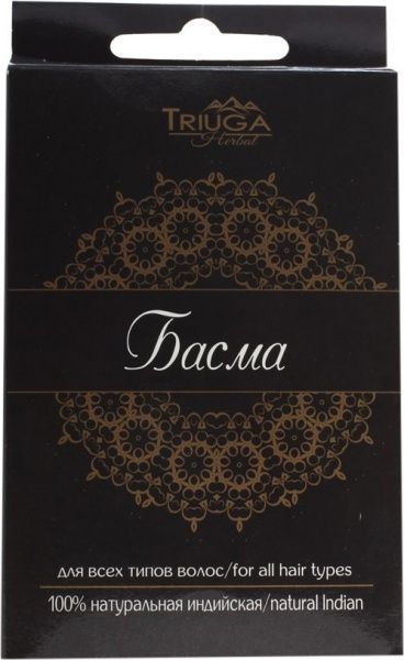 Басма Triuga Herbal Природная краска черный