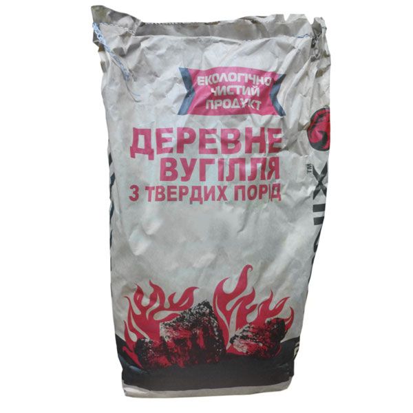 Уголь древесный твердых пород 10 кг