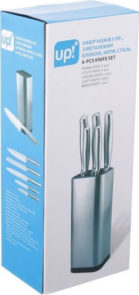 Набір ножів у колоді 5 предметів UP! (Underprice)