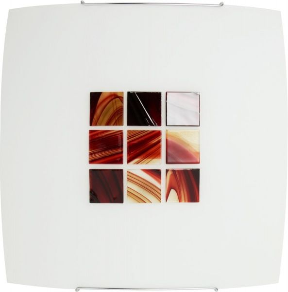 Світильник настінно-стельовий Nowodvorski KUBIK 7 1x100 Вт E27 шоколадний 1573 