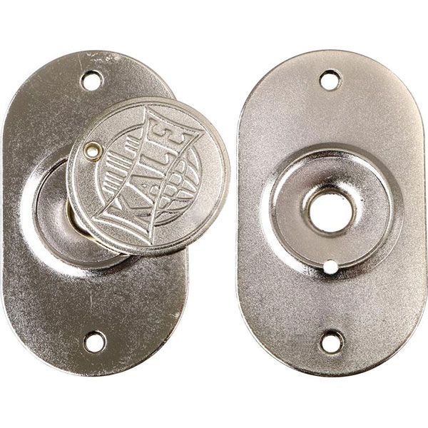 Дверний замок вхідний Kale 189-ЗМ 41774 нікель