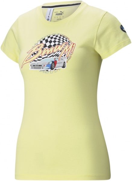 Футболка Puma BMW MMS Wmn Vintage Tee 59996905 L жовтий