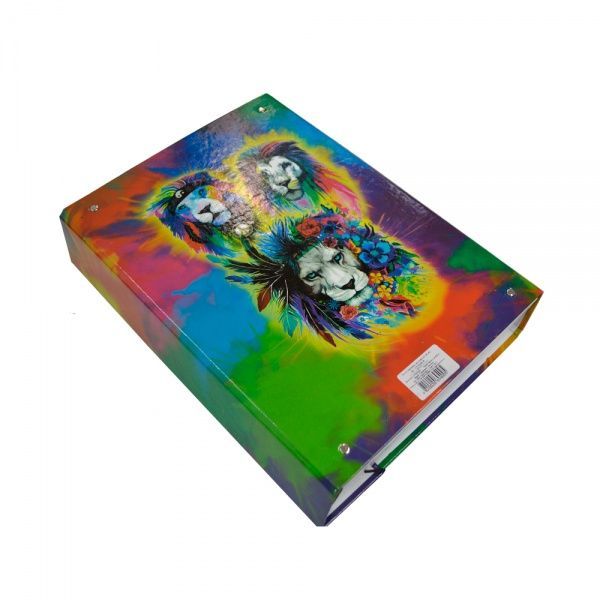 Папка-короб на резинке Lion А4 60 мм iTEM