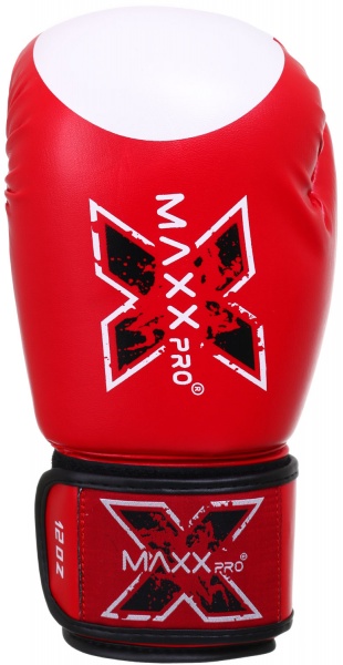 Боксерські рукавиці MaxxPro AVG-616 р. 12 червоний