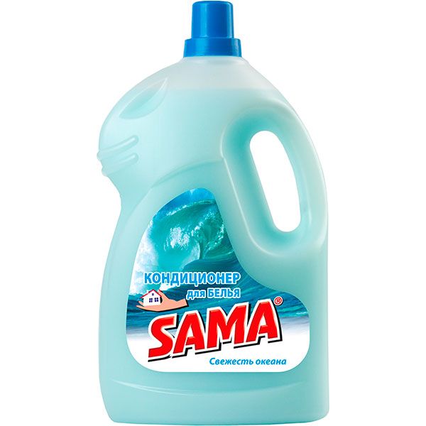 Кондиционер для белья SAMA Свежесть Океана 4 л