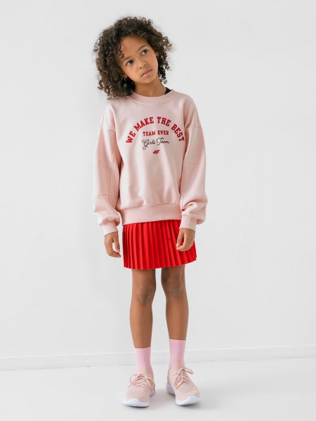 Світшот 4F J4Z21-JBLD206-56S р. 164 рожевий