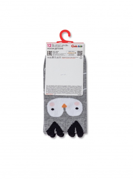 Носки унисекс Conte-Kids Tip-Top 17С-59СП 603 р.18 серый 