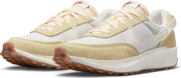 Кроссовки Nike Waffle Debut DX2931-001 р.38,5 бежевый