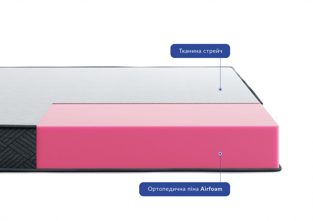 Матрац безпружинний Dusseldorf Songer und Sohne 160x200 см