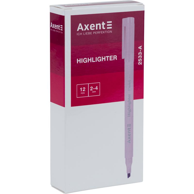 Маркер Axent Highlighter Pastel 2-4 мм м'ятний 2533-18-A