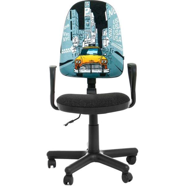 Кресло Nowy Styl Saturn GTP (CH) ZT-24 NYC черный 