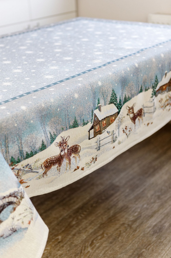 Скатерть Хутор 135x135 см La Nuit