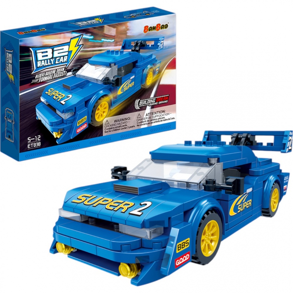 Конструктор BanBao B2 раллийный автомобиль ET838