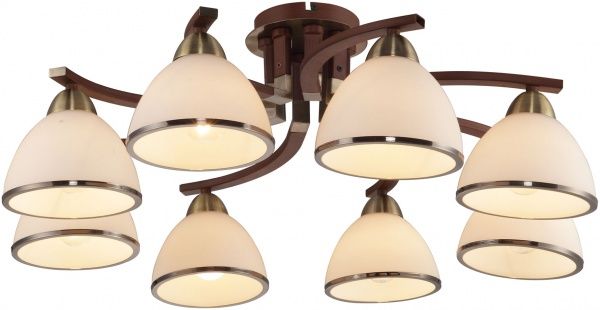 Люстра стельова Altalusse 8xE14 антична бронза INL-9287C-08 
