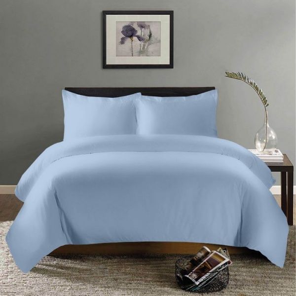 Наволочка 60x60 см сіро-блакитний Zastelli 