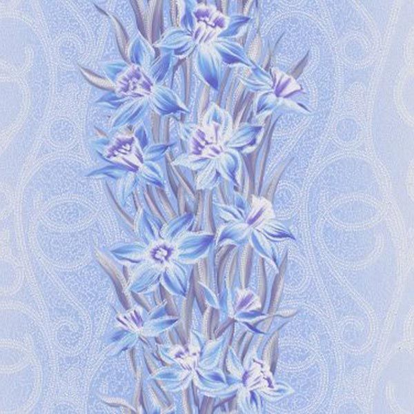 Славянские обои Garant В77.4 Касатик 7054-03 0.53x10.05 м