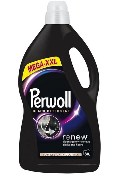 Гель для машинной и ручной стирки Perwoll для черных и темных вещей 4 л