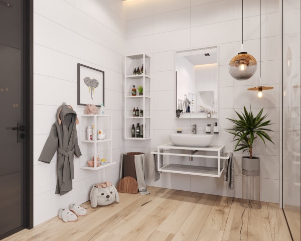 Стелаж Altstahl Cante 4 (250х340х1300) білий