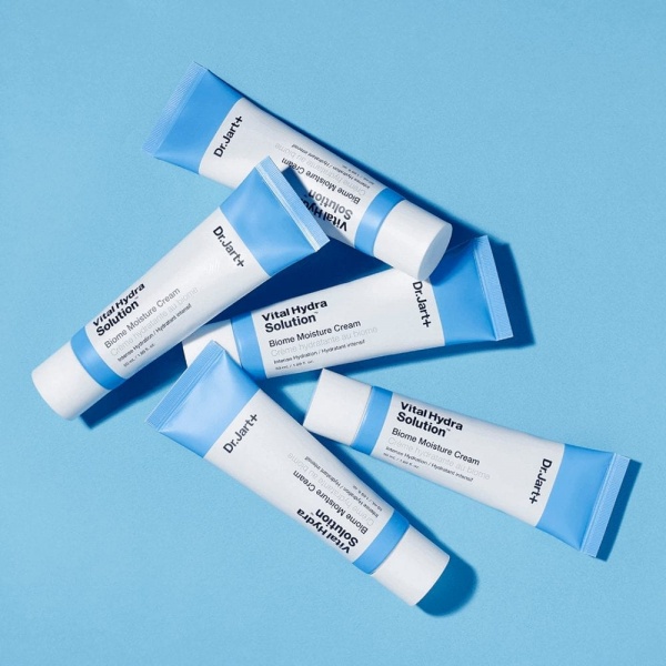 Крем для лица день-ночь Dr.Jart+ Vital Hydra Solution Biome Moisture Cream увлажняющий крем для лица с пробиотиками 50 мл