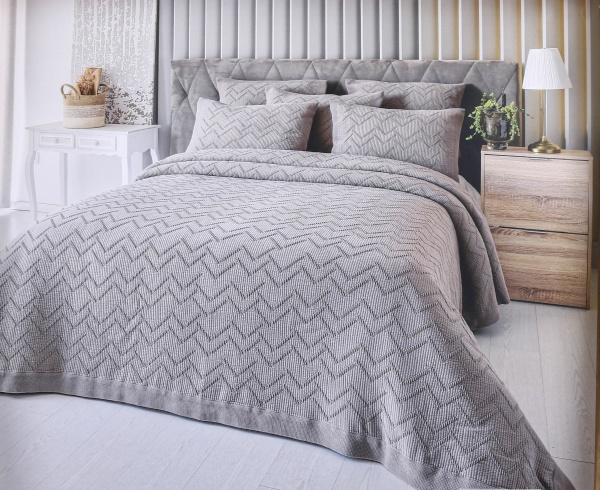 Покрывало Fatima 230x270 см Antonio Pereira лиловый 