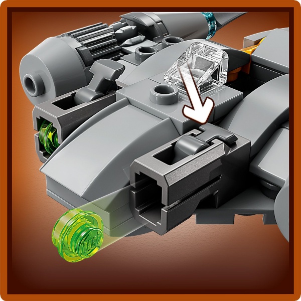 Конструктор LEGO Star Wars Мандалорский звездный истребитель N-1. Микроистребитель 75363