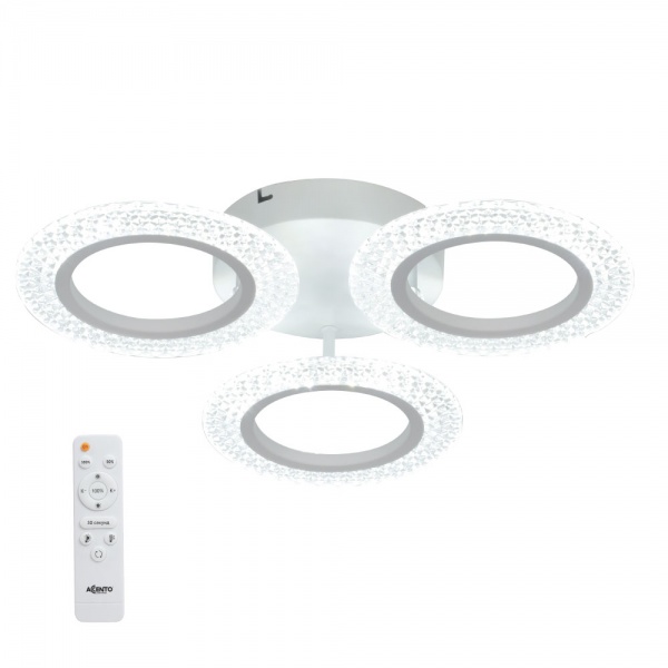 Люстра светодиодная Accento lighting ELLY 3x12 Вт белый