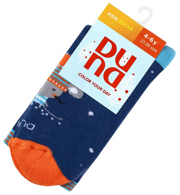 Шкарпетки дитячі Duna махрові (4823094654883) 4286 р. 22–24 синій